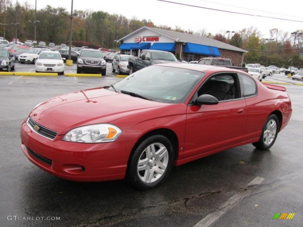 2007 Monte Carlo LT - Precision Red / Ebony Black photo #11