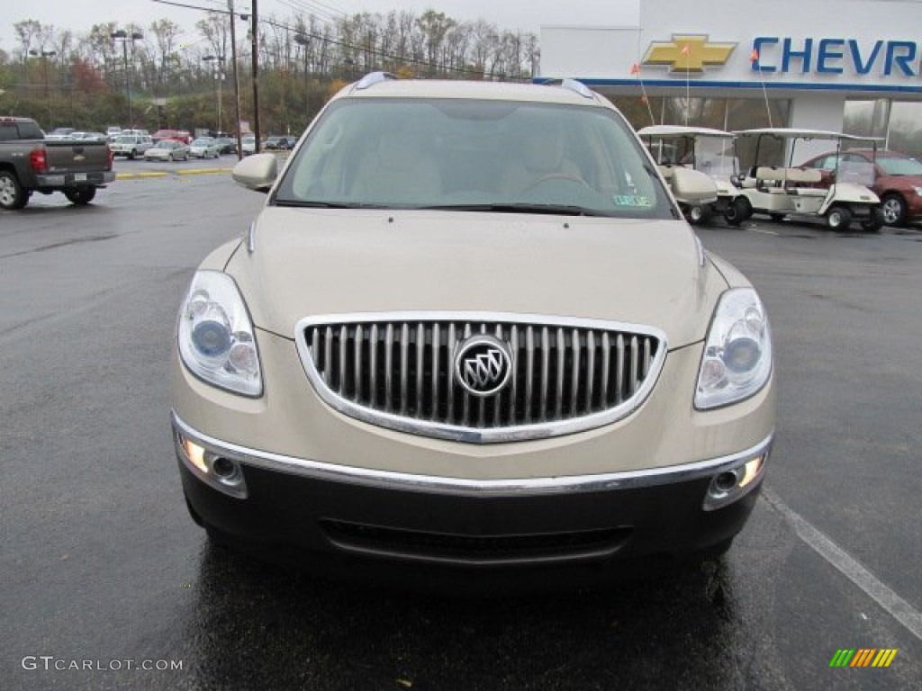 2008 Enclave CXL AWD - Gold Mist Metallic / Cashmere/Cocoa photo #4