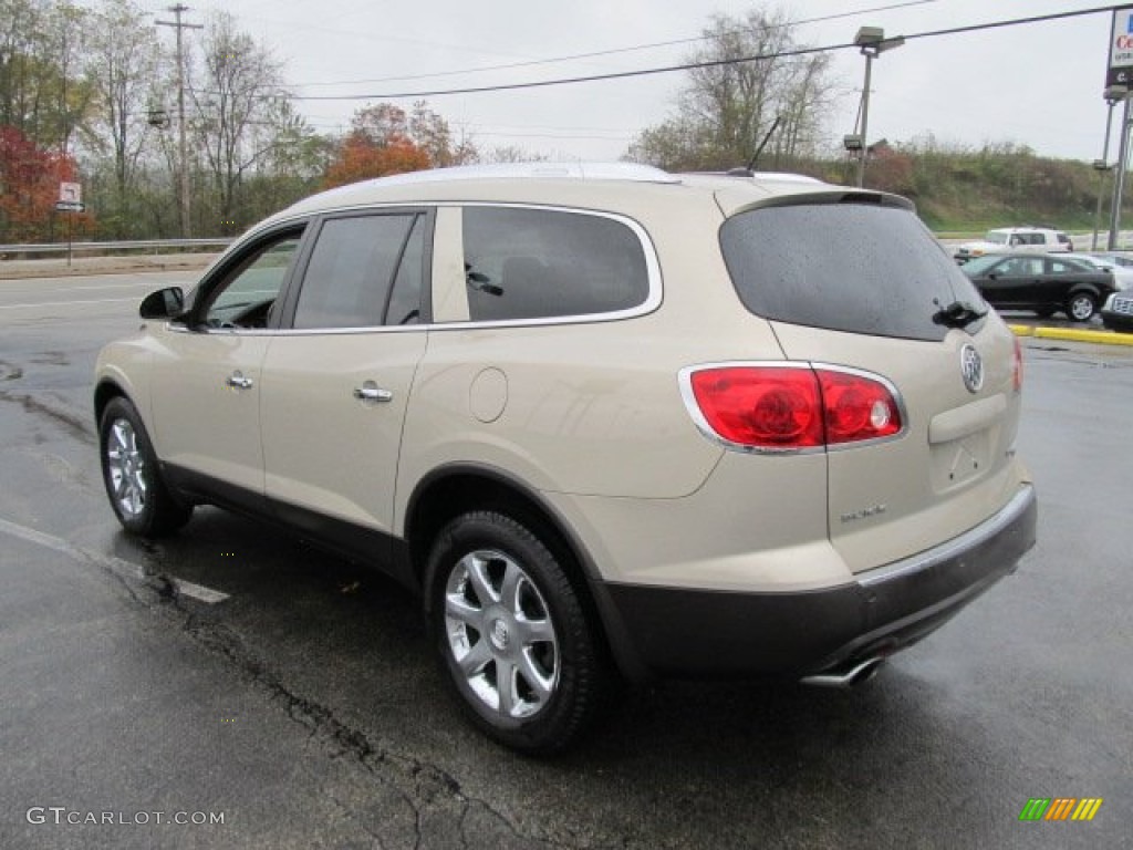 2008 Enclave CXL AWD - Gold Mist Metallic / Cashmere/Cocoa photo #7