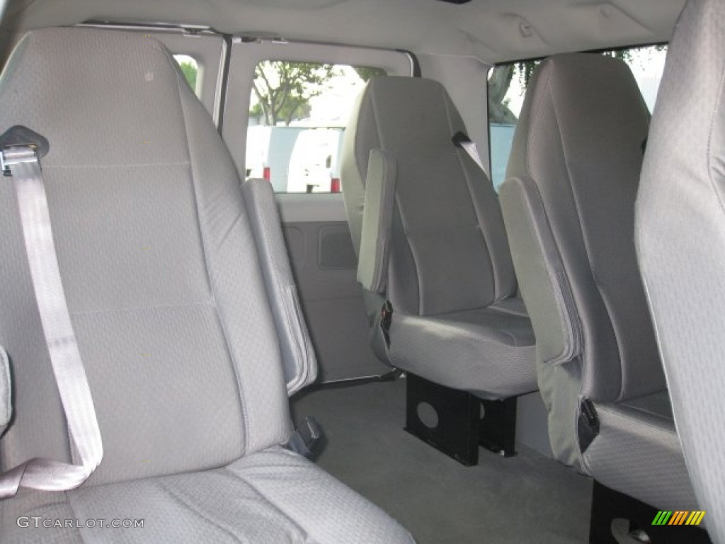 Medium Flint Interior 2008 Ford E Series Van E150 Passenger Photo #55550283