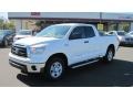 2012 Super White Toyota Tundra Double Cab  photo #1