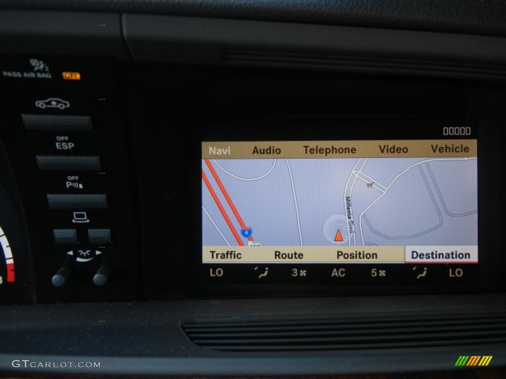 2008 Mercedes-Benz S 63 AMG Sedan Navigation Photo #55550742