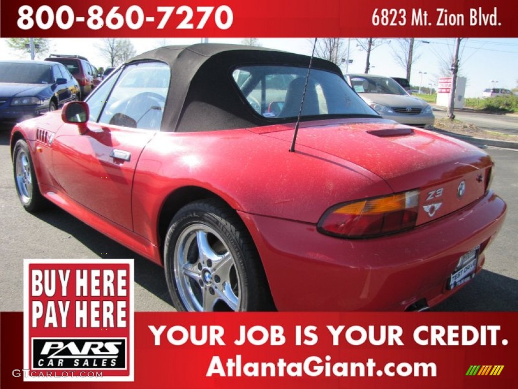 1997 Z3 1.9 Roadster - Bright Red / Beige photo #2