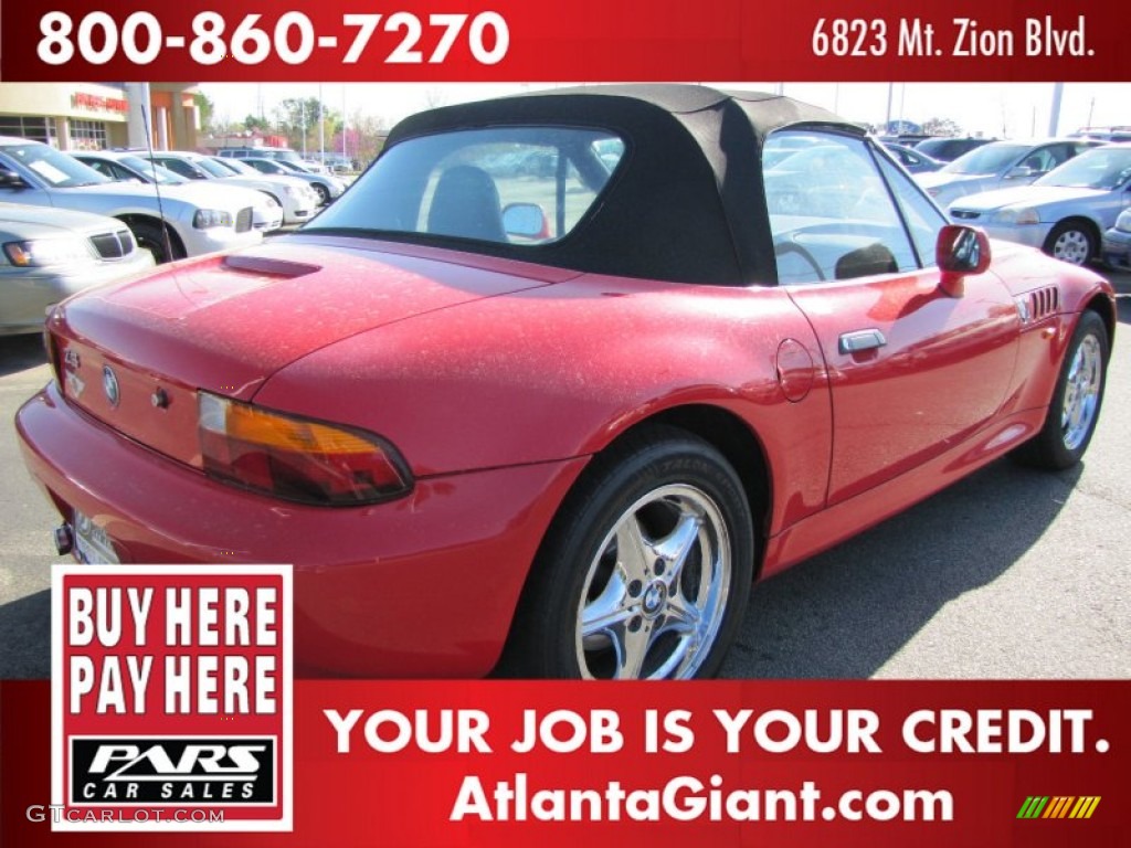 1997 Z3 1.9 Roadster - Bright Red / Beige photo #3