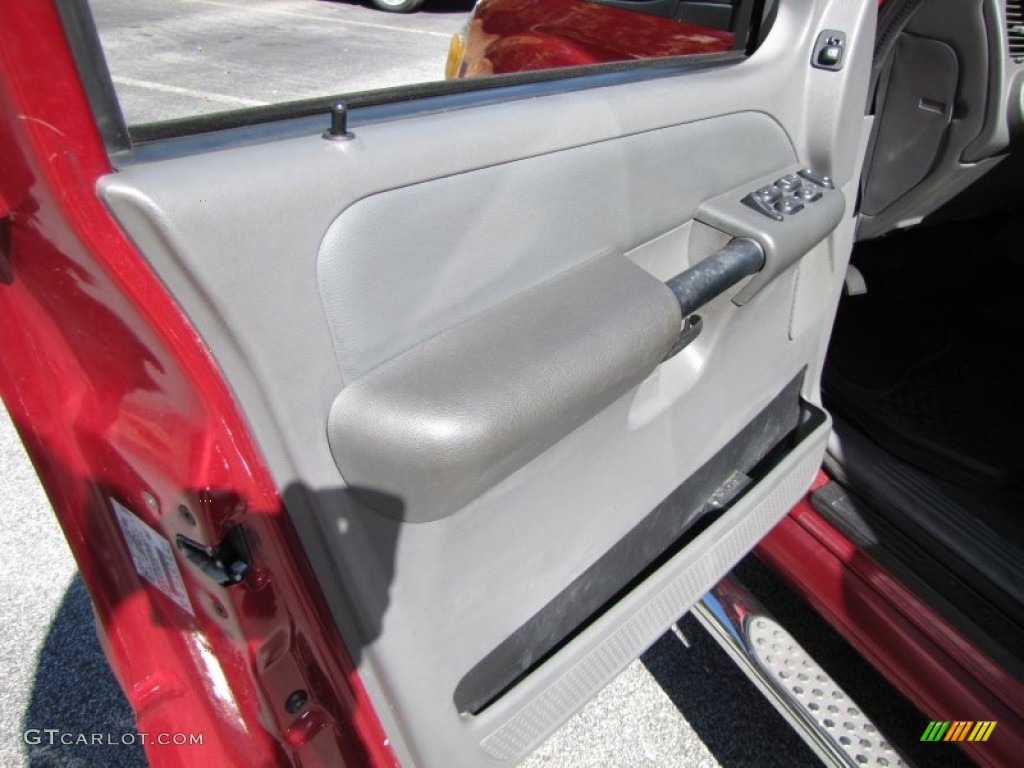 2005 Explorer Sport Trac XLT - Red Fire / Medium Dark Flint photo #7