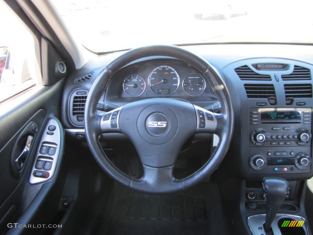 2006 Chevrolet Malibu Maxx SS Wagon Ebony Black Dashboard Photo #55551774