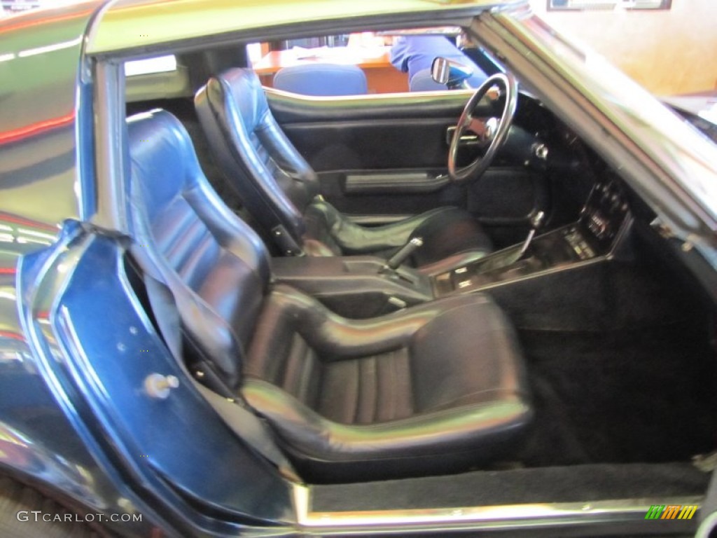 1981 Corvette Coupe - Dark Blue Metallic / Dark Blue photo #8
