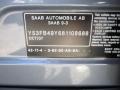 2008 Titan Gray Metallic Saab 9-3 2.0T Sport Sedan  photo #14