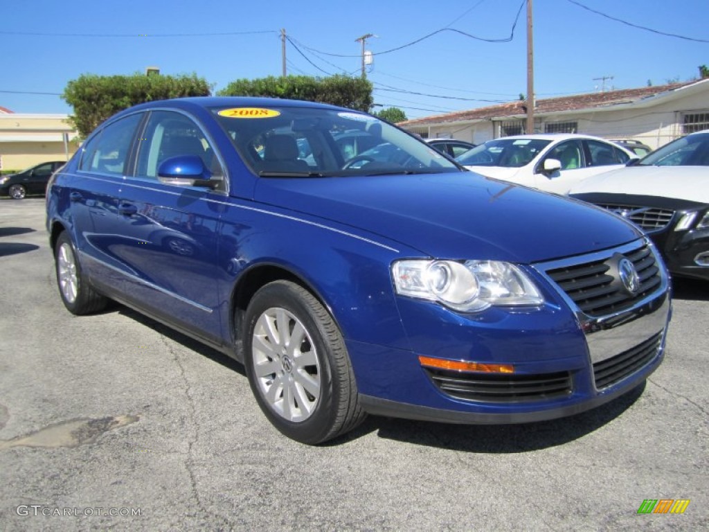 Cobalt Blue Metallic Volkswagen Passat