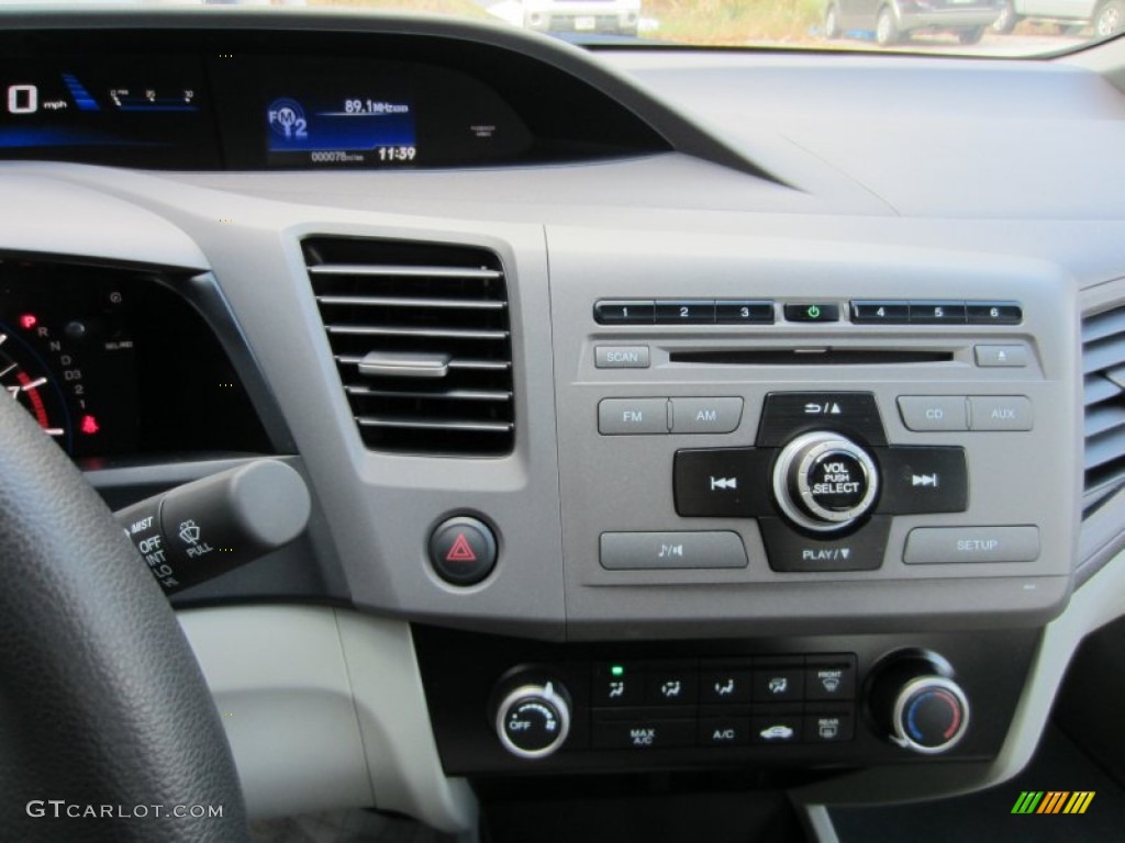 2012 Honda Civic HF Sedan Controls Photo #55554078