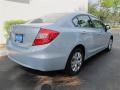 2012 Cool Mist Metallic Honda Civic LX Sedan  photo #3