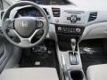 2012 Cool Mist Metallic Honda Civic LX Sedan  photo #4