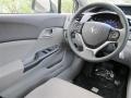 2012 Cool Mist Metallic Honda Civic LX Sedan  photo #5