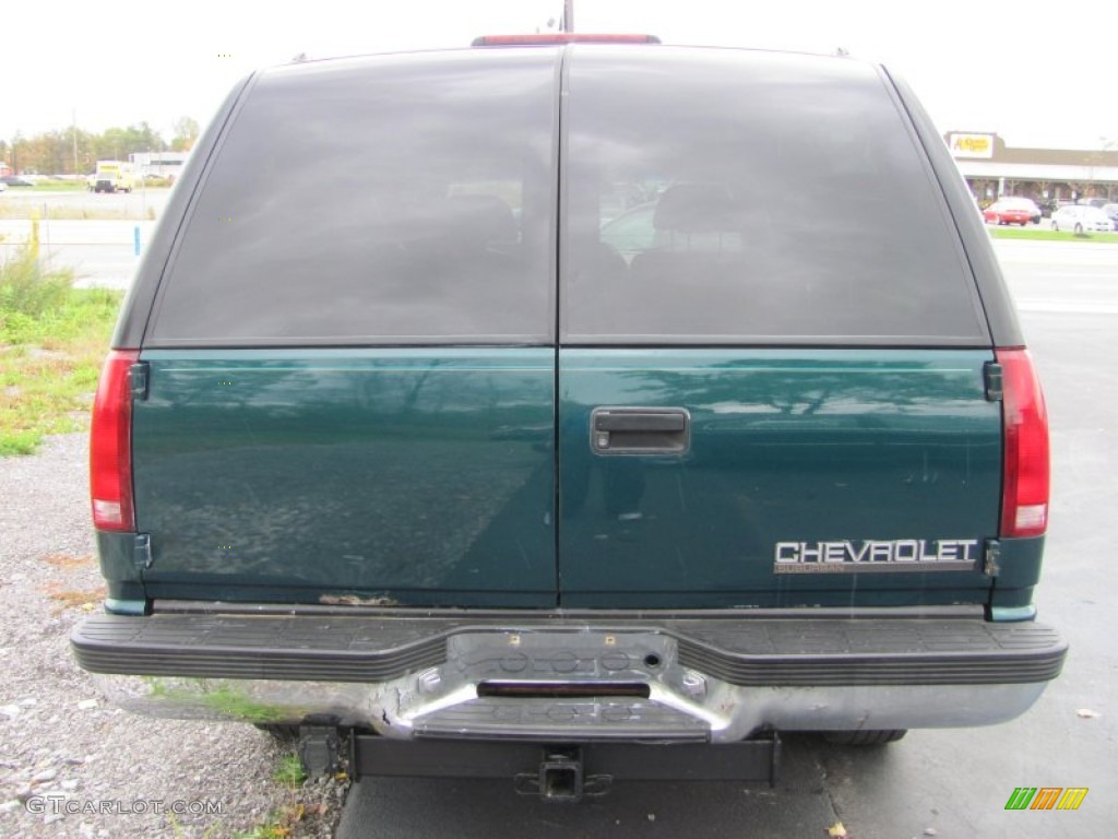 Forest Green Metallic 1995 Chevrolet Suburban K2500 4x4 Exterior Photo #55555635