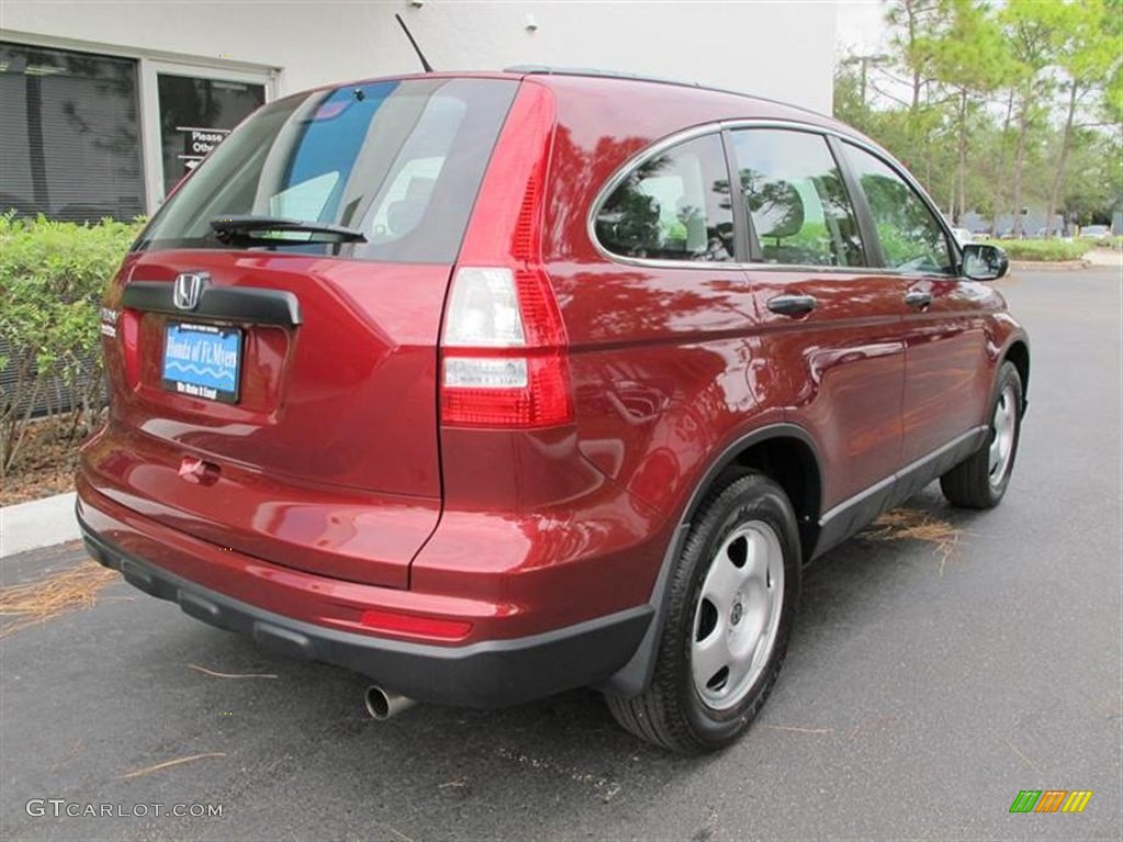 2011 CR-V LX - Tango Red Pearl / Gray photo #3