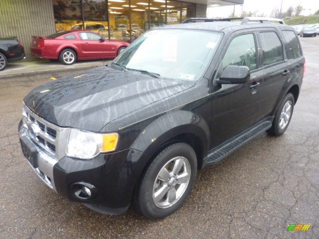 2009 Escape Limited V6 4WD - Black / Charcoal photo #8