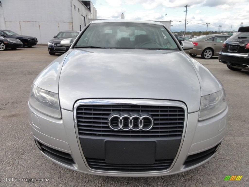 2005 A6 3.2 quattro Sedan - Light Silver Metallic / Ebony photo #3