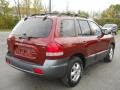 2005 Merlot Dark Red Hyundai Santa Fe GLS  photo #2