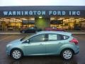 2012 Frosted Glass Metallic Ford Focus SE 5-Door  photo #1