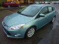 2012 Frosted Glass Metallic Ford Focus SE 5-Door  photo #8