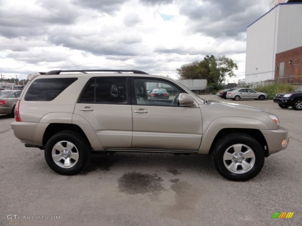 2005 4Runner Limited 4x4 - Dorado Gold Pearl / Taupe photo #7