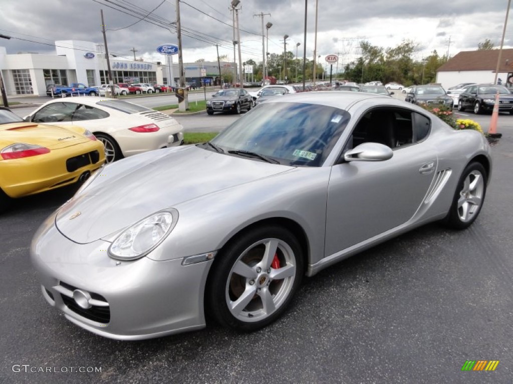 Arctic Silver Metallic 2006 Porsche Cayman S Exterior Photo #55559929