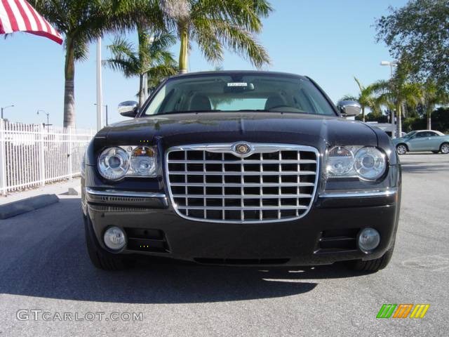 2008 300 C HEMI - Brilliant Black Crystal Pearl / Dark Khaki/Light Graystone photo #8