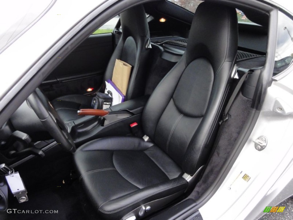 Black Interior 2006 Porsche Cayman S Photo #55560061