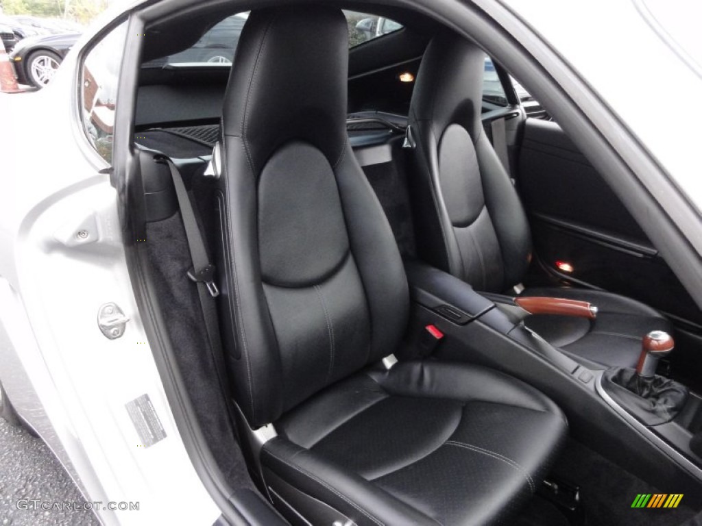 Black Interior 2006 Porsche Cayman S Photo #55560096