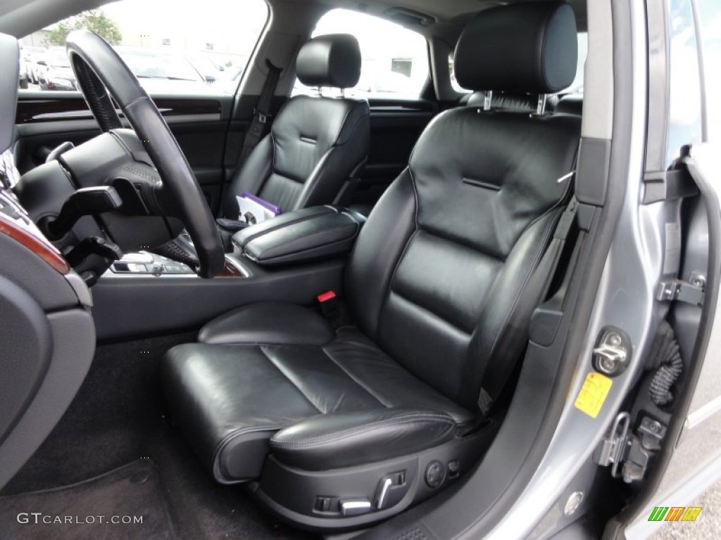 Black Interior 2006 Audi A8 4.2 quattro Photo #55560384