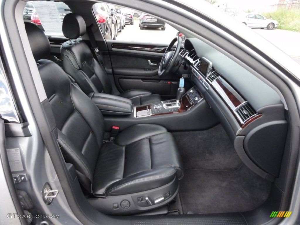 Black Interior 2006 Audi A8 4.2 quattro Photo #55560411