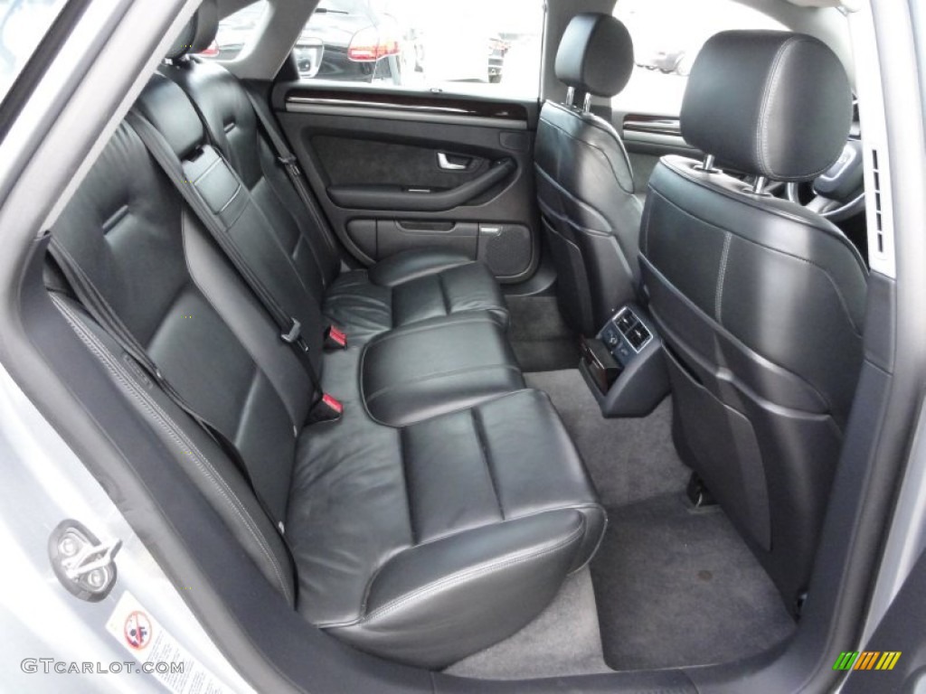 Black Interior 2006 Audi A8 4.2 quattro Photo #55560452