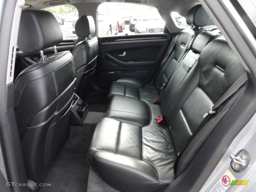Black Interior 2006 Audi A8 4.2 quattro Photo #55560469