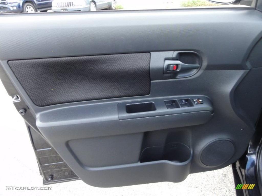 2008 Scion xB Standard xB Model Dark Gray Door Panel Photo #55560843