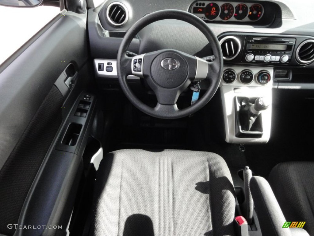 2008 Scion xB Standard xB Model Dark Gray Steering Wheel Photo #55560963