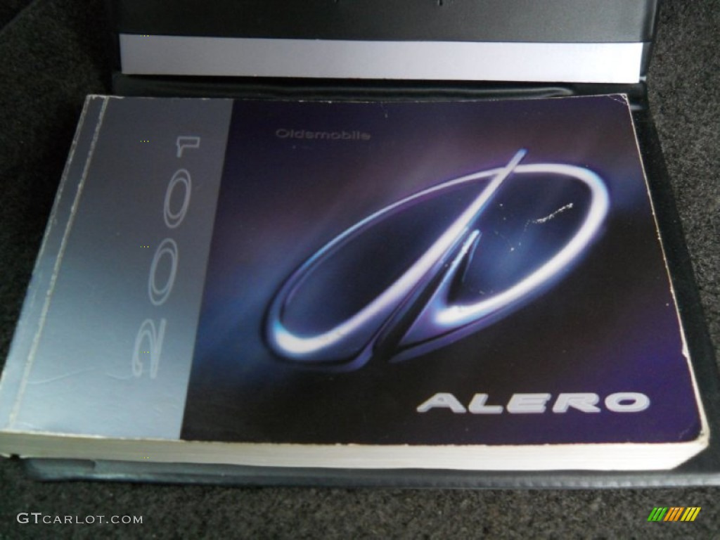 2001 Alero GL Coupe - Bright Red / Pewter photo #22