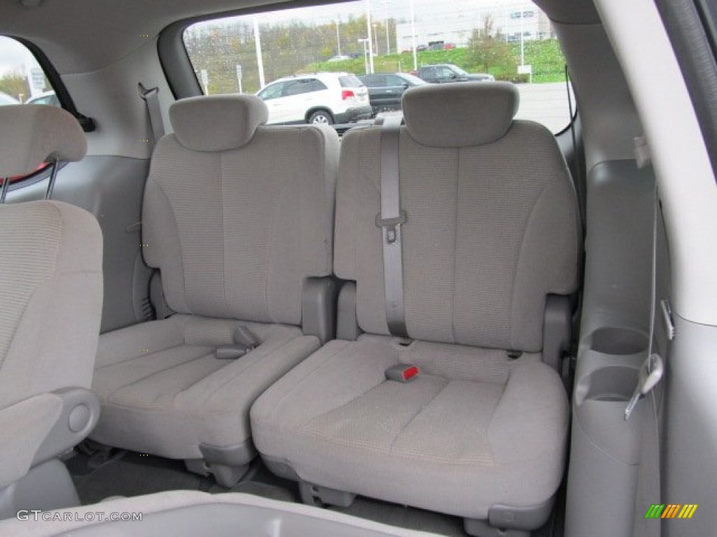 Gray Interior 2008 Kia Sedona LX Photo #55561792