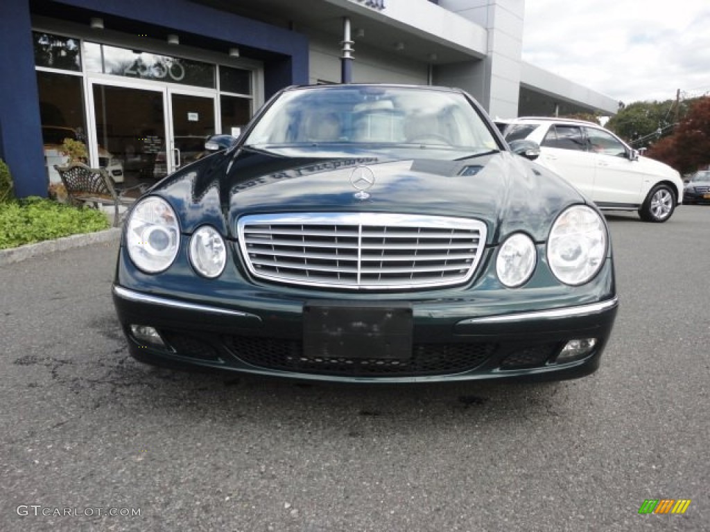 2006 E 350 4Matic Sedan - Everest Green Metallic / Stone photo #2
