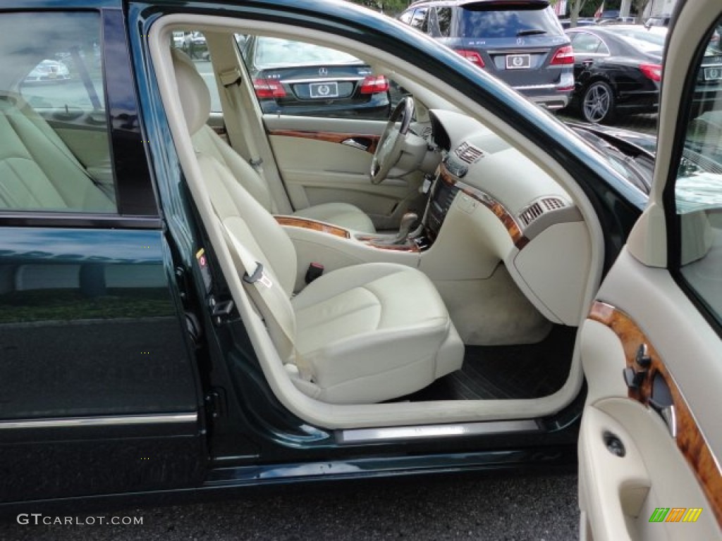 2006 E 350 4Matic Sedan - Everest Green Metallic / Stone photo #4