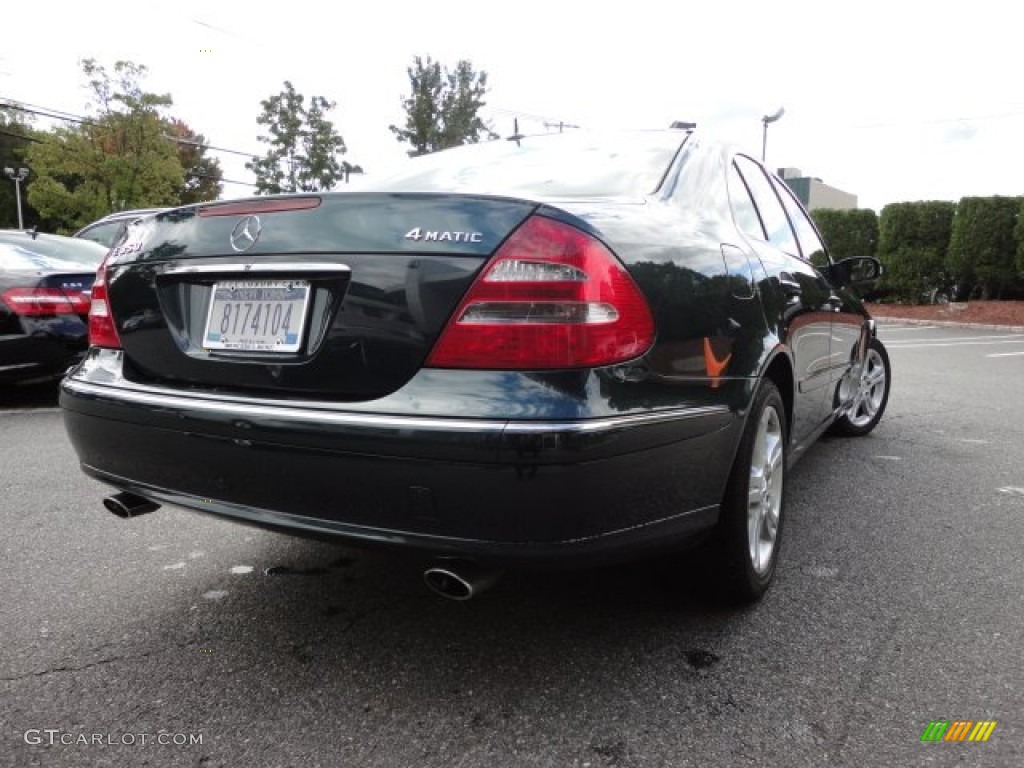 2006 E 350 4Matic Sedan - Everest Green Metallic / Stone photo #8