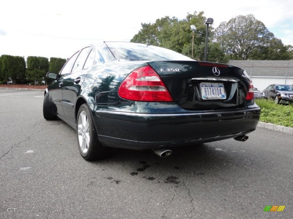 2006 E 350 4Matic Sedan - Everest Green Metallic / Stone photo #10