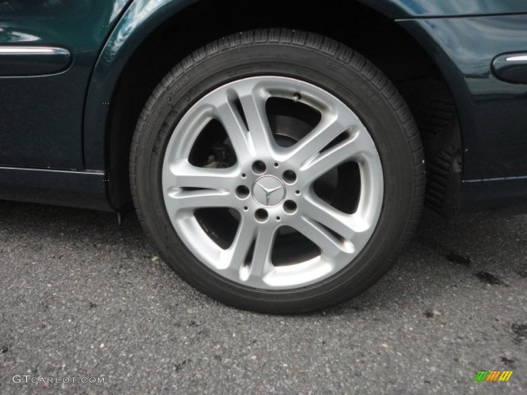 2006 E 350 4Matic Sedan - Everest Green Metallic / Stone photo #11