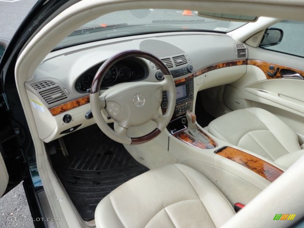 2006 E 350 4Matic Sedan - Everest Green Metallic / Stone photo #14