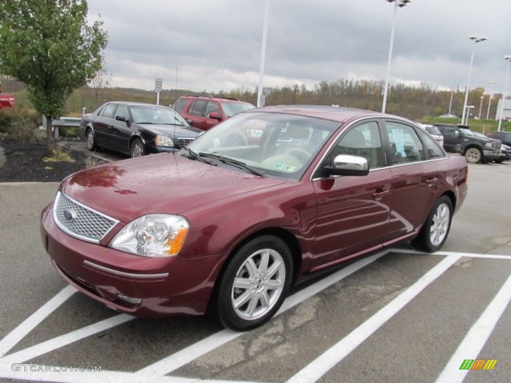 Merlot Metallic 2007 Ford Five Hundred Limited Exterior Photo #55562103