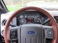 Chaparral Leather 2012 Ford F350 Super Duty King Ranch Crew Cab 4x4 Steering Wheel