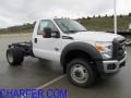 2011 Oxford White Ford F450 Super Duty XL Regular Cab 4x4 Chassis  photo #1
