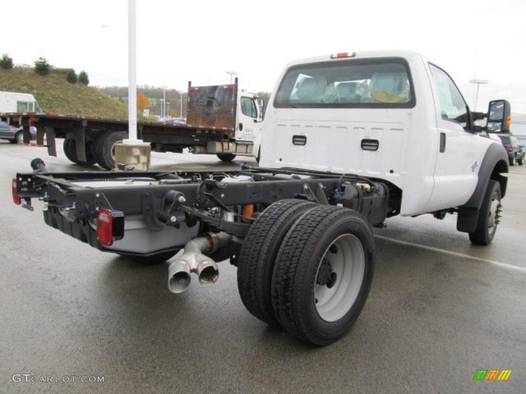 Oxford White 2011 Ford F450 Super Duty XL Regular Cab 4x4 Chassis Exterior Photo #55562547