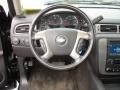 Ebony/Light Cashmere 2008 Chevrolet Avalanche Z71 4x4 Steering Wheel