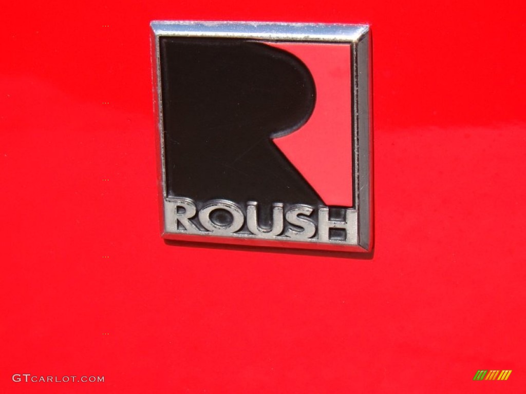 2006 Mustang Roush Stage 1 Coupe - Torch Red / Red/Dark Charcoal photo #34