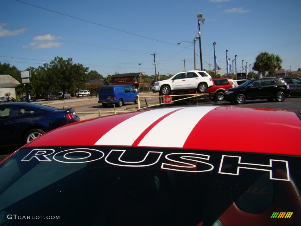 2006 Mustang Roush Stage 1 Coupe - Torch Red / Red/Dark Charcoal photo #36
